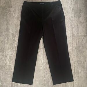 Ann Taylor Factory Store -BLACK- Size 8 cropped length pants Vintage Blu…